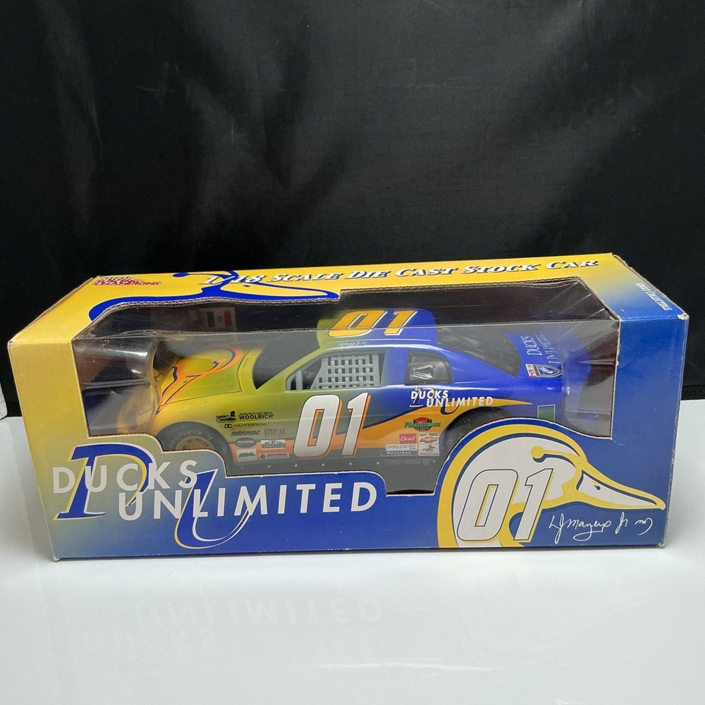 2001 Racing Champions Ducks Unlimited Diecast Stock Car 1:18 Scale